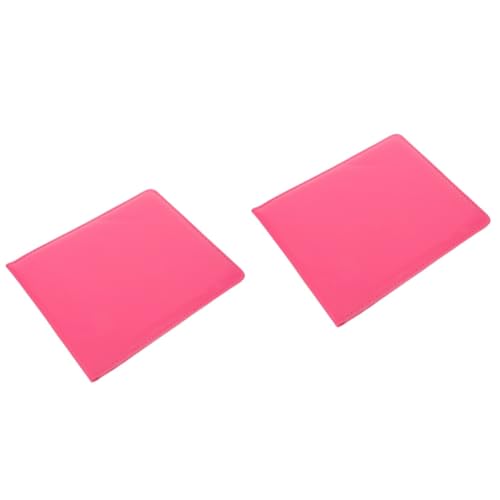 Gadpiparty 2 Stück Kreditkartenhalter für Behinderte Schild schützend Schutzhüllen für Bankkarten Buskartenhüllen mit Abdeckung gehäuse Schutzhüllen für Buskarten Kreditkartenärmel PVC Rosy von Gadpiparty