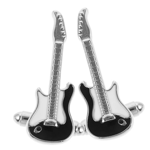 Gadpiparty 2 Stück Musik-manschettenknöpfe Blau Gold Für Gitarre Geformt Schwarz Kleidung Schmuck Business Manschette Links Nieten Manschettenknöpfe Herren Männerknöpfe Silber Messing Gadpiparty 2 Stück Musik-manschettenknöpfe Blau Gold Für Gitarre Geformt Schwarz Kleidung Schmuck Business Manschette Links Nieten Manschettenknöpfe Herren Männerknöpfe Silber Messing von Gadpiparty