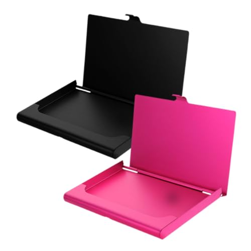 Gadpiparty 2stücke Metall Visitenkartenbox Für Sublimation Leere Visitenkartenbox DIY Namenskartenbox Unfertiges Kartenetui Aus Metall Für Männer von Gadpiparty