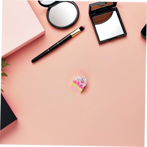 Gadpiparty 20 Stück Teiliges Flache Eiscreme Cabochons aus Polymer Clay Kawaii Lebensmittelanhänger für DIY Haarschmuck Armbänder und Scrapbooking Leichte Süße Bastelverzierung für Erwachsene von Gadpiparty