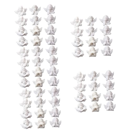 Gadpiparty 240 Stk kleine engel zubehör Mini-Haarspange Minifiguren in loser Schüttung haarschmuck Haarspangen Ornament Harz-Anhänger Engelsfigur Haushalt Statue Kunsthandwerk Dekorationen von Gadpiparty