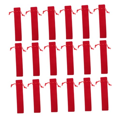 Gadpiparty 25stücke Samt-stiftetasche Mit Kordelzug Federmäppchen Stifthüllenhalter Für Schule Und Büro Kleines Federmäppchen Und Samt-etui von Gadpiparty