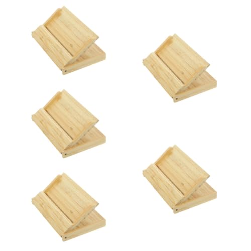 Gadpiparty 2Er-Packung Visitenkartenetui Geschäft Lanyards Handel Spiel Fall kartenclip Karten Clip Kartenkästchen Card Wallet Men Karten Box Kartenbehälter Kartenhülle Bilderhalter Bambus von Gadpiparty