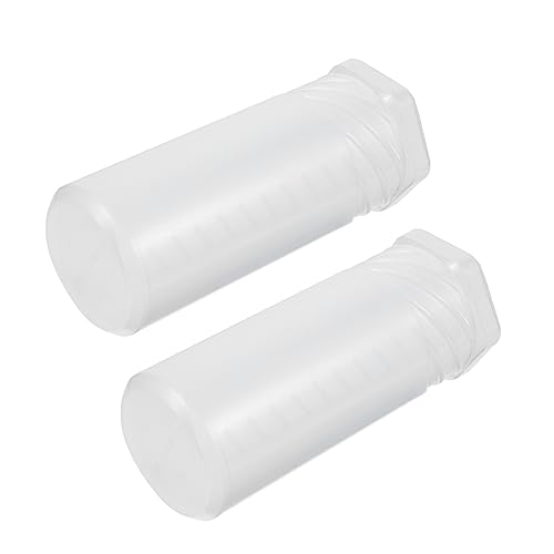 Gadpiparty 2Stücke Transparente Reise Rasierpinselbox Einstellbare Höhe rutschfeste Oberfläche Tragbarer Bürstenhalter für Männer für Reisen und Pflege von Gadpiparty