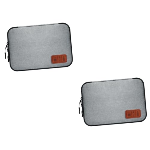 Gadpiparty 2stücke Kabel Organizer Tasche Für Digitale Zubehörteile Tragbare Aufbewahrungstasche Für Kabel Und Adapter Multifunktionale Reisetasche von Gadpiparty