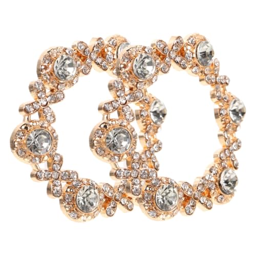 Gadpiparty 2stücke Stilvolle Schuhclips Für Damen Mit Strasssteinen Abnehmbare Schuhschnallen Zum Anklipsen Dekorativer Schuhclip-anhänger Für High Heels Hochzeiten Und Besondere Anlässe von Gadpiparty