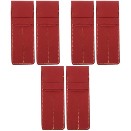 Gadpiparty 3 Sätze Pu Leder Stiftetui Für Krankenschwestern Praktische Stift Organizer Für Büro Und Kleines Handliches Design Für Einsatz Im Eleganter Weinrot 2 Stücke * 3 Gadpiparty 3 Sätze Pu Leder Stiftetui Für Krankenschwestern Praktische Stift Organizer Für Büro Und Kleines Handliches Design Für Einsatz Im Eleganter Weinrot 2 Stücke * 3 von Gadpiparty