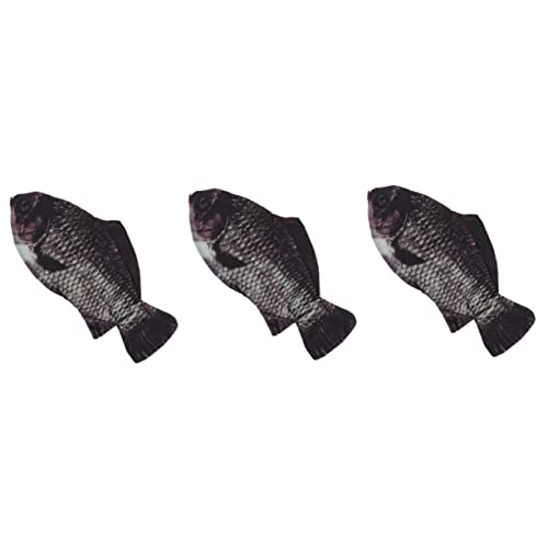 Gadpiparty 3 Stück Fischförmiger Stift Organizer Tragbares Federmäppchen für Kosmetik Schreibwaren Leicht und Langlebig für Schule und Reisen von Gadpiparty