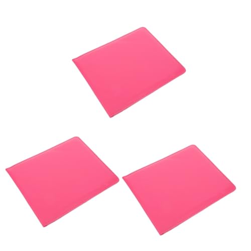 Gadpiparty 3 Stück Hüllen Für Bankkartenhalter Hüllen Für Behindertenausweise Kartenschutzhülsen Geldbörse Mit Ausweishalter Für Behinderte Schild Abdeckung Minimalistisch Schlüssel PVC Rosy von Gadpiparty