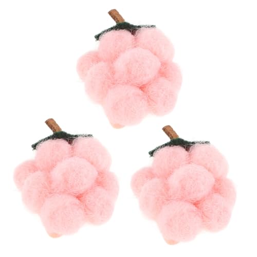 Gadpiparty 3 Stück Simulierte Obsthaarzubehör Haarnadel zum Basteln DIY-Material Filzspielzeug zum Selbermachen Handarbeitsspielzeug Filz Handwerk Filz Haarnadel gefühlt Rosa Gadpiparty 3 Stück Simulierte Obsthaarzubehör Haarnadel zum Basteln DIY-Material Filzspielzeug zum Selbermachen Handarbeitsspielzeug Filz Handwerk Filz Haarnadel gefühlt Rosa von Gadpiparty
