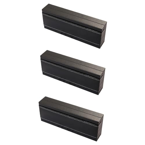 Gadpiparty 3 Teiliges Stiftetui Füllfederhalter Aufbewahrungsetui Großes Etui Display Stift Organizer Luxuriöse Stiftverpackung Einzelstift Präsentationsetui Stifthalter von Gadpiparty