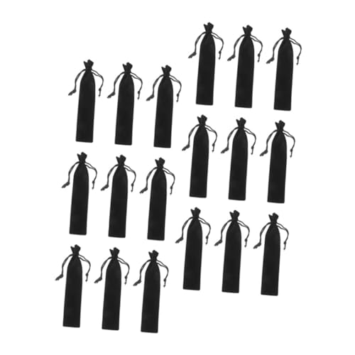 Gadpiparty 30 Stück Fusselfreie Stiftetaschen Mit Kordelzug: Weiche Federmäppchen Für Damen – Dicke Stiftehalter Für Schule, Büro Und Reisen von Gadpiparty