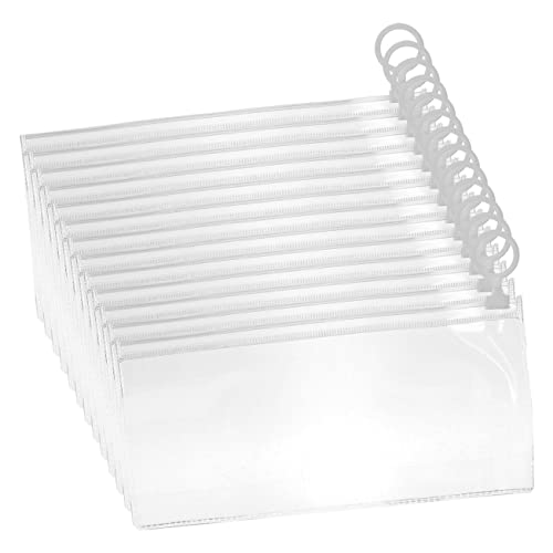 Gadpiparty 30Stücke PVC Bleistiftbeutel Transparente Mehrzweck Stiftcontainer Für Schule Und Reisen Robuste Und Langlebige Schreibwaren Aufbewahrungstaschen von Gadpiparty