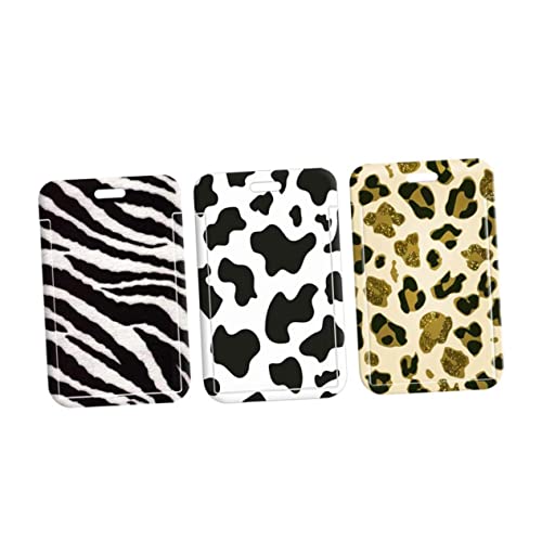 Gadpiparty 3Stücke Teiliges Tiermuster Aus Strapazierfähigem Für Büro Und Reisen Schützt Ausweise Studentenkarten von Gadpiparty