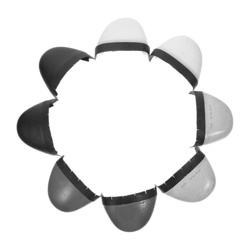 Gadpiparty 4 Paar Stahlkappen Einlagen Arbeitsschutz Schuhe Zehenschutz Panzerschutz für Sicherheitsstiefel Stoß und Durchtrittsicher Langlebig Atmungsaktiv Geeignet für Herren und Damen von Gadpiparty