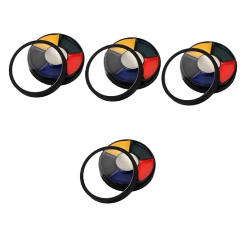 Gadpiparty 4 Stück Fake Wound Makeup Pigment Farben für Halloween Cosplay Hautfreundliche Körperfarbe für Effekte Einfach Abwaschbar für Partys und Theateraufführungen von Gadpiparty