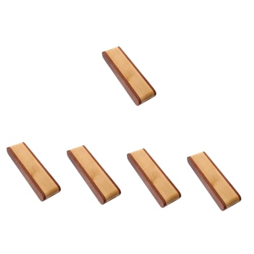 Gadpiparty 5 Stück Geschenkstiftschachtel Fall Mit Für Mäppchen Bleistift-Boxen Stifteboxen Etui Stiftverpackung Stiftspeicher Stift -anzeigekoffer Bleistifthalter Bleistiftfälle Hölzern von Gadpiparty