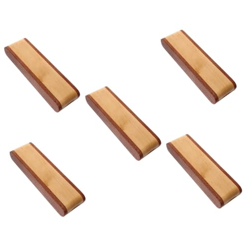 Gadpiparty 5 Stück Geschenkstiftschachtel für Schule mit Fall stiftboxen leer Stiftbehälter Etui Tragbarer Stift-Organizer Stifthalter Stift Geschenkboxen hölzern von Gadpiparty