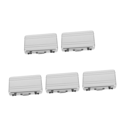 Gadpiparty 5 Stück Multi Funktionale Kartenbox aus Tragbarer Kartenorganizer im Briefkasten Design Id Kartenaufbewahrung für Geschäfts und Kreditkarten von Gadpiparty