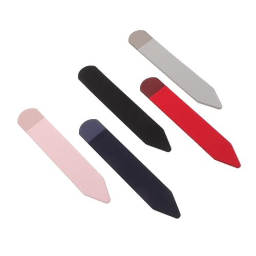 Gadpiparty 5 Stück Teiliges Weiche Stifthüllen für Füllfederhalter Stylus-tauglich Rutschfester Schutz Kompakte Tragetaschen für Büro Schule und Unterwegs Vielseitiger Stift-Organizer von Gadpiparty