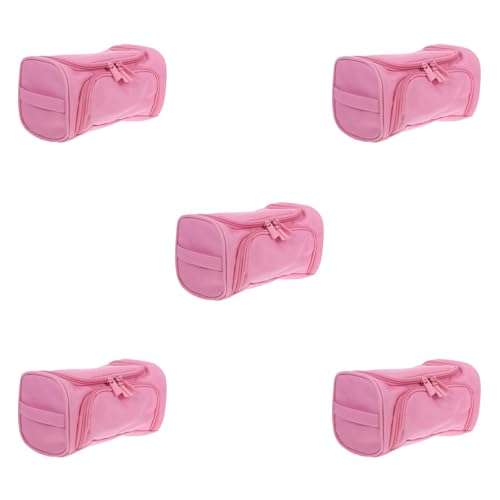 Gadpiparty 5-Teiliges Federmäppchen-Organizer Aus Oxford-Stoff Mit Großem Fassungsvermögen Und Stiftetasche Mit Reißverschluss Für Studenten Büro Und Reisen Multifunktionale von Gadpiparty