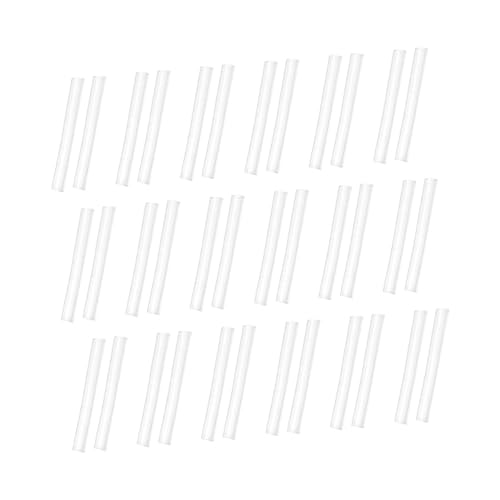 Gadpiparty 50 Paare Weiche Silikon Ohrring Schutzhülsen Transparent Allergie Ohrstecker Verschlüsse Ohrclips Schutz für Damen und Mädchen Komfortable Flexible Ohrschutz Abdeckungen von Gadpiparty