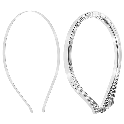 Gadpiparty 50 Stück Schlichte Haarreifen Diy Haarschmuck Zubehör für Bastelprojekte Langlebig und Vielseitig Einsetzbar für Persönliche Haarschmuckgestaltung und von Gadpiparty