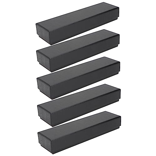 Gadpiparty 5Er-Packung Geschenkbox für Schreibwaren Stifteboxen Container für Lesezeichen Papier Black Gadpiparty 5Er-Packung Geschenkbox für Schreibwaren Stifteboxen Container für Lesezeichen Papier Black von Gadpiparty