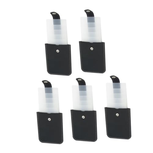 Gadpiparty 5stücke Pull Kartenhalter Tragbarer Mehrslotiger Kartenorganizer Mit Verdecktem Design Für Schnellen Zugriff Ausweise Und Kreditkarten Für Handtaschen Und Geldbörsen von Gadpiparty