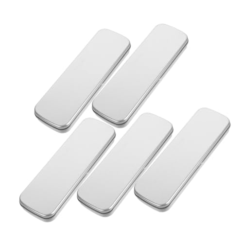 Gadpiparty 5stücke Federmäppchen Aus Eisenblech Mattiert Einlagig Rechteckig Metall Stiftebox Für Schule Bleistiftbox Mit Platz Für Stifte Bleistifte Radiergummis Und Andere Schreibwaren von Gadpiparty