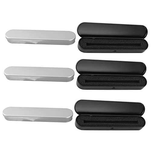 Gadpiparty 6 Stück Federmäppchen Federmäppchen Students Bleistiftfall Bleistift-Organizer aus Metall Etui Brunnenpenstfall Stifthalter aus Metall Aufbewahrungsbox für Stifte Schwamm Gadpiparty 6 Stück Federmäppchen Federmäppchen Students Bleistiftfall Bleistift-Organizer aus Metall Etui Brunnenpenstfall Stifthalter aus Metall Aufbewahrungsbox für Stifte Schwamm von Gadpiparty
