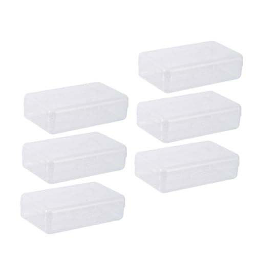 Gadpiparty 6 Stück Teiliges Transparenter Stiftboxen Kunststoff Stapelbare Schreibwaren Organizer für Jungen Hält Schreibutensilien Ordentlich und Sicher von Gadpiparty