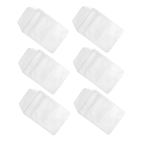 Gadpiparty 6Stücke Teiliges PVC Stift Organizer Transparenter Halter Für Büro Schule Und Schützt Hemdtaschen Und Hält Schreibutensilien Gadpiparty 6Stücke Teiliges PVC Stift Organizer Transparenter Halter Für Büro Schule Und Schützt Hemdtaschen Und Hält Schreibutensilien von Gadpiparty