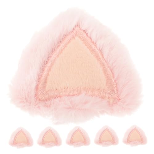 Gadpiparty 6stücke Plüsch Hasenohr Anhänger Für Diy Projekte Haarschmuck Tierohren Osterdeko Spielzeuggestaltung Accessoires Hüte Basteln Rosa Sanft Verspielt von Gadpiparty