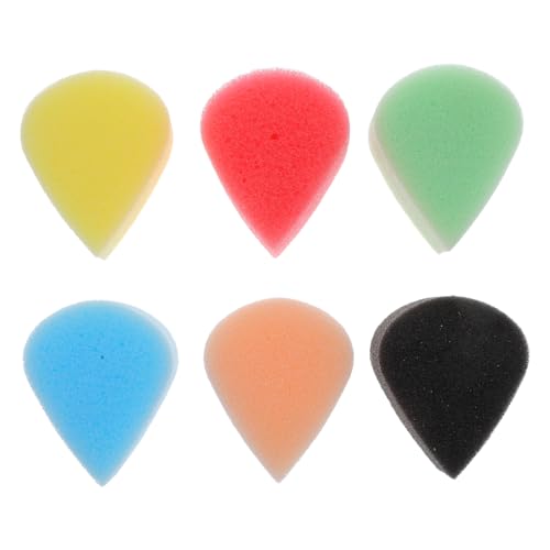 Gadpiparty 6stücke Tropfenform Schwämme Für Gesichtsbemalung Gesichtsmalerschwämme Künstler-zeichenschwamm Für Junge Mädchen Und Erwachsene Kunstwerke Make-up Körperbemalung von Gadpiparty