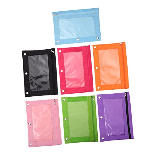 Gadpiparty 7 Stück Teiliges Multifunktions Stiftetui Robuste Federtasche für Schule mit Reißverschluss für Stifte Bleistifte Lineale und Notizen von Gadpiparty