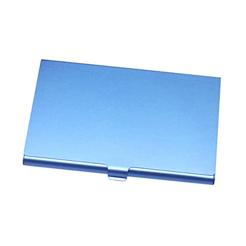 Gadpiparty Aluminium Visitenkartenetui Blau Metallischer Business Organizer für Kreditkarten und Id Karten Stilvoller Kartenhalter für Berufstätige Geeignet für Handtaschen und Aktentaschen Gadpiparty Aluminium Visitenkartenetui Blau Metallischer Business Organizer für Kreditkarten und Id Karten Stilvoller Kartenhalter für Berufstätige Geeignet für Handtaschen und Aktentaschen von Gadpiparty