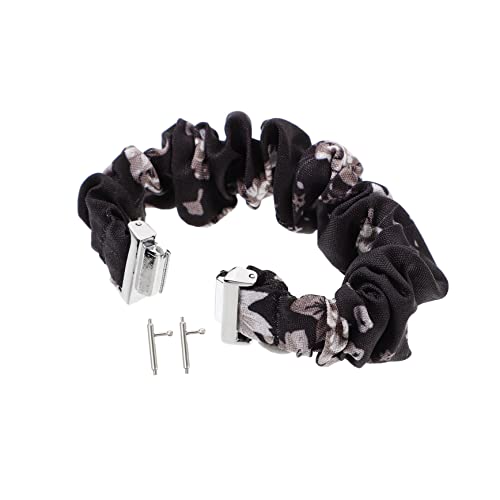 Gadpiparty Armband Mit Elastischem Haargummi Verstellbare Modische Uhrband Für Damen Geeignet Für Inspire Hr Modell Graues Blumenmuster Gadpiparty Armband Mit Elastischem Haargummi Verstellbare Modische Uhrband Für Damen Geeignet Für Inspire Hr Modell Graues Blumenmuster von Gadpiparty