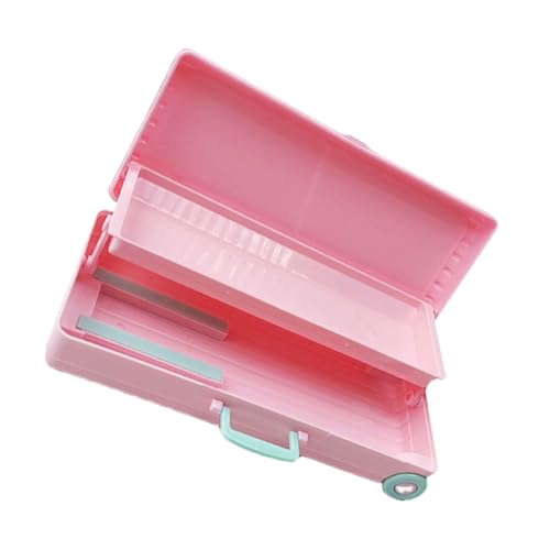 Gadpiparty Bleistiftbox Doppellagige Stiftebox für Praktische Federtasche aus Strapazierfähigem für Schule und Studium Pinkes Design Gadpiparty Bleistiftbox Doppellagige Stiftebox für Praktische Federtasche aus Strapazierfähigem für Schule und Studium Pinkes Design von Gadpiparty