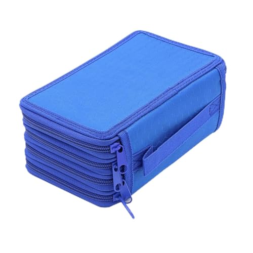 Gadpiparty Federmäppchen Mit Fächern Stiftetasche Aus Nylon Organizer Für Schreibwaren Mit Reißverschluss Geeignet Für Schule Kunst Und Reisen von Gadpiparty