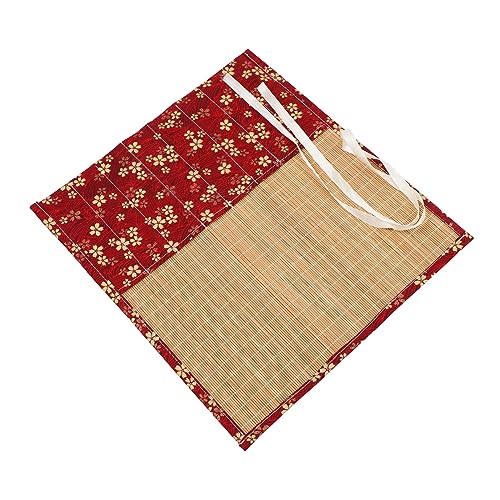 Gadpiparty Chinese Style Roll Up Brush Pen Bag Kunstbedarf Stifthalter für Pinsel Farbstifte Aquarellstifte Fächer Tragbare und Langlebige Aufbewahrungstasche für Künstler von Gadpiparty