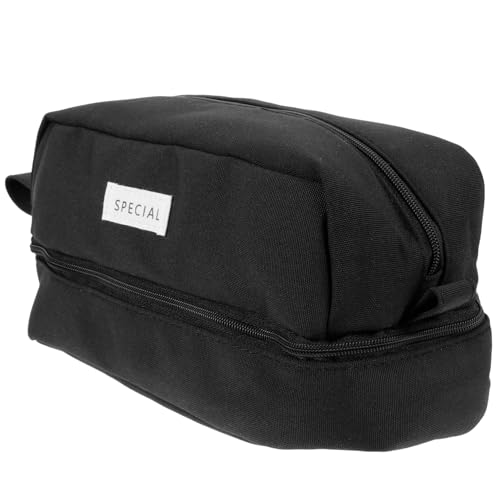 Gadpiparty Doppelschichtiger Stiftkoffer Großer Stiftspeicherbeutel für Schreibwaren Multifunktionale Reisetasche für Stifte Scheren und Notizen Gadpiparty Doppelschichtiger Stiftkoffer Großer Stiftspeicherbeutel für Schreibwaren Multifunktionale Reisetasche für Stifte Scheren und Notizen von Gadpiparty