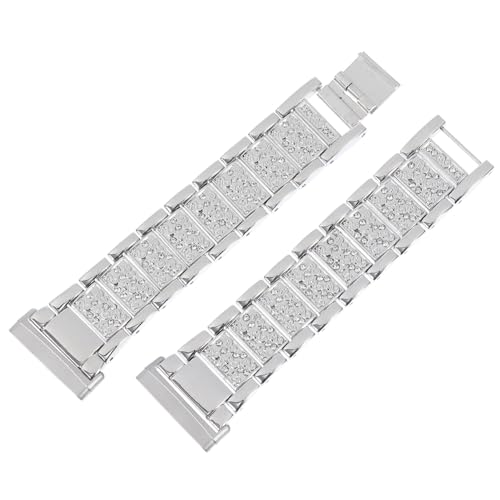 Gadpiparty Einzigartiges Versa3-uhrenarmband Aus Legierung Mit Strasssteinen Modisch Für Damen Gadpiparty Einzigartiges Versa3-uhrenarmband Aus Legierung Mit Strasssteinen Modisch Für Damen von Gadpiparty