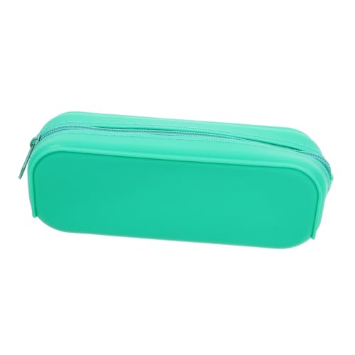 Gadpiparty Federmäppchen Beutel Etui ästhetisch Tasche Rosa klein Fall Erwachsene schreibwaren Organizer Stiftebox Stiftmäppchen Farbstiftkoffer Silikonstiftkoffer Kieselgel Light Green von Gadpiparty