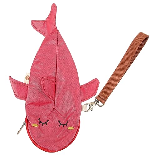 Gadpiparty Fischform Bleistiftbeutel Aus Stift-Aufbewahrungstasche Für Bargeld Tickets Karten Münzen Schlüssel Stifte Kreative Federmäppchen Für Schule von Gadpiparty