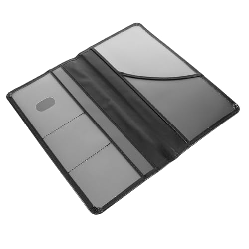 Gadpiparty Führerschein Und Zulassungshalter Aus Pu-Material Auto-dokumentenhalter Mit Kartenfächern Zulassungszertifikathalter Für Fahrzeugschein Und Versicherungspapiere von Gadpiparty