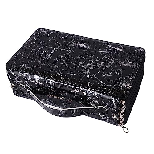 Gadpiparty Großer Mehrschichtiger Stiftbeutel Tragbares Federmäppchen Oxford für Stifte für Schule und Büro mit Praktischem Tragegriff und Langlebigem Design von Gadpiparty