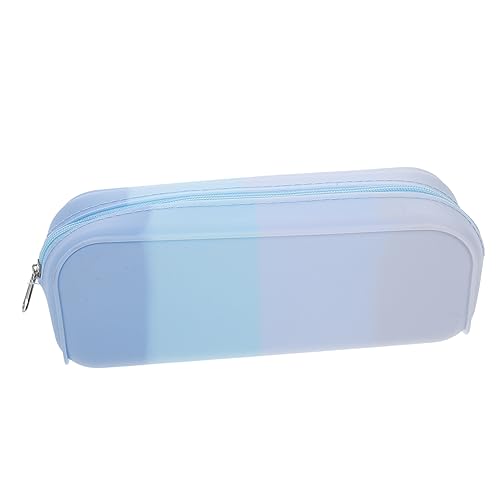 Gadpiparty Silikon Federmäppchen Klein Ästhetisches Stiftemäppchen für Erwachsene Verschleißfestes Schulmäppchen in Candy Farbe Praktische Stiftetasche für Mädchen Organizer für Schreibwaren von Gadpiparty