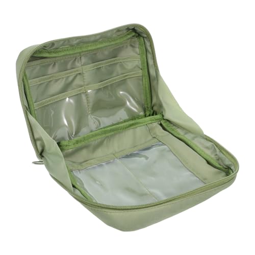 Gadpiparty Canvas Federmäppchen Mit Großem Fassungsvermögen Tragbarer Stiftebeutel-Organizer Für Schule Und Reise Ausgestattet Mit Reißverschluss Für Einfachen Zugriff Schreibwaren von Gadpiparty