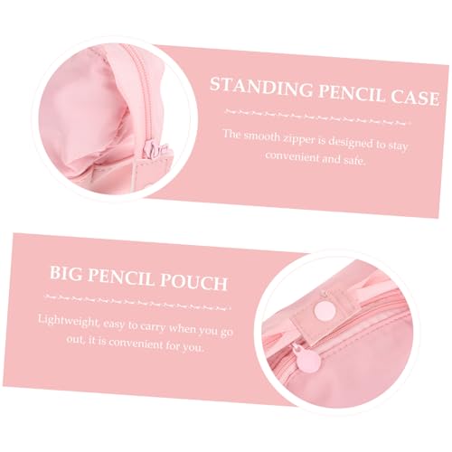 Gadpiparty Großes Federmäppchen Mädchen Kosmetiktasche aus Polyester Ästhetisches Mäppchen mit Hoher Kapazität Vielseitiger Stifteköcher und Portemonnaie Langlebig und Tragbar für Schule und von Gadpiparty